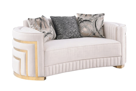 Minerva Cream Living Room Set by New Era Innovations at Eve Furniture