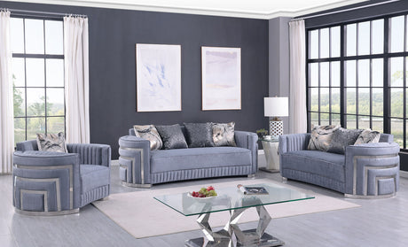 Minerva Grey Living Room Set by New Era Innovations at Eve Furniture
