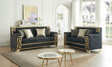 Hira Black Living Room Set by New Era Innovations at Eve Furniture