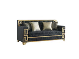 Hira Black Living Room Set by New Era Innovations at Eve Furniture
