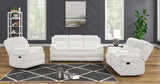 Mellow White 3-Piece Reclining Living Room Set by New Era Innovations at Eve Furniture