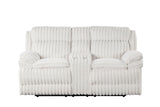 Mellow White 3-Piece Reclining Living Room Set by New Era Innovations at Eve Furniture