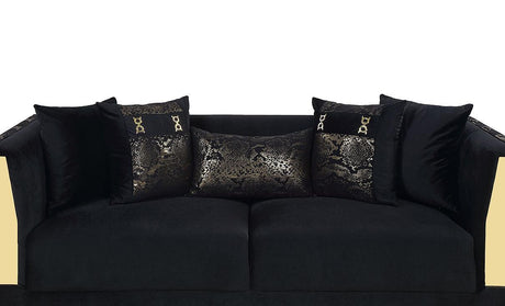 Monaco Black Living Room Set by New Era Innovations at Eve Furniture
