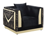 Monaco Black Living Room Set by New Era Innovations at Eve Furniture