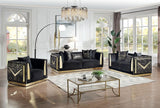 Monaco Black Living Room Set by New Era Innovations at Eve Furniture