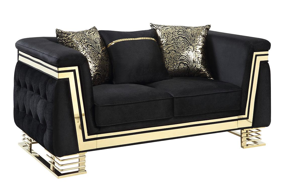 Ashton Black Living Room Set by New Era Innovations at Eve Furniture