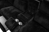 Yash Black 6-Piece Power Reclining Sectional
