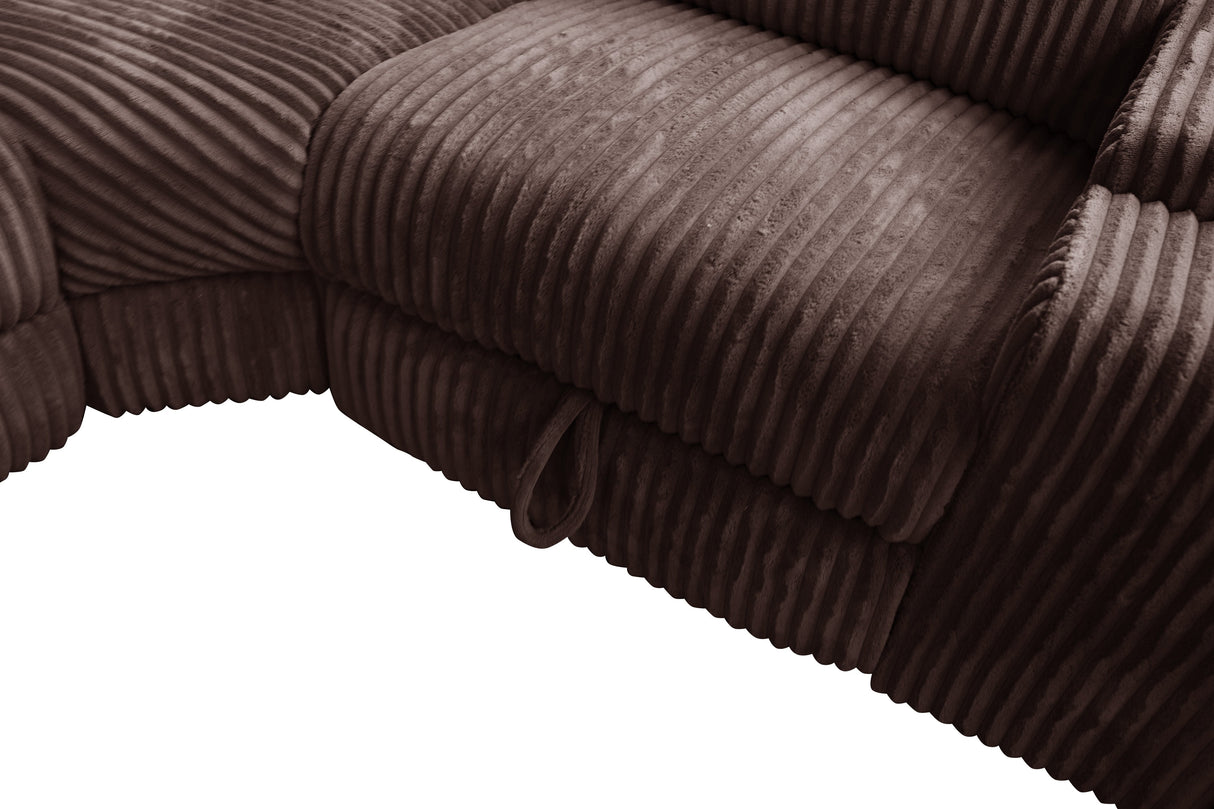 Yash Brown 6-Piece Power Reclining Sectional
