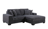 Comfy II Grey 2-Piece Right Arm Facing (RAF) Sectional by New Era Innovations at Eve Furniture