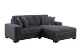 Comfy II Grey 2-Piece Right Arm Facing (RAF) Sectional by New Era Innovations at Eve Furniture