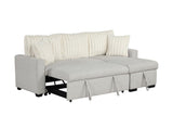 Nori Beige Sofa Chaise by New Era Innovations at Eve Furniture