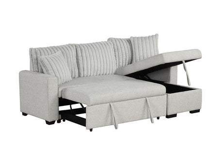 Nori Grey Sofa Chaise by New Era Innovations at Eve Furniture
