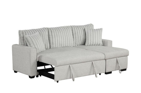 Nori Grey Sofa Chaise by New Era Innovations at Eve Furniture