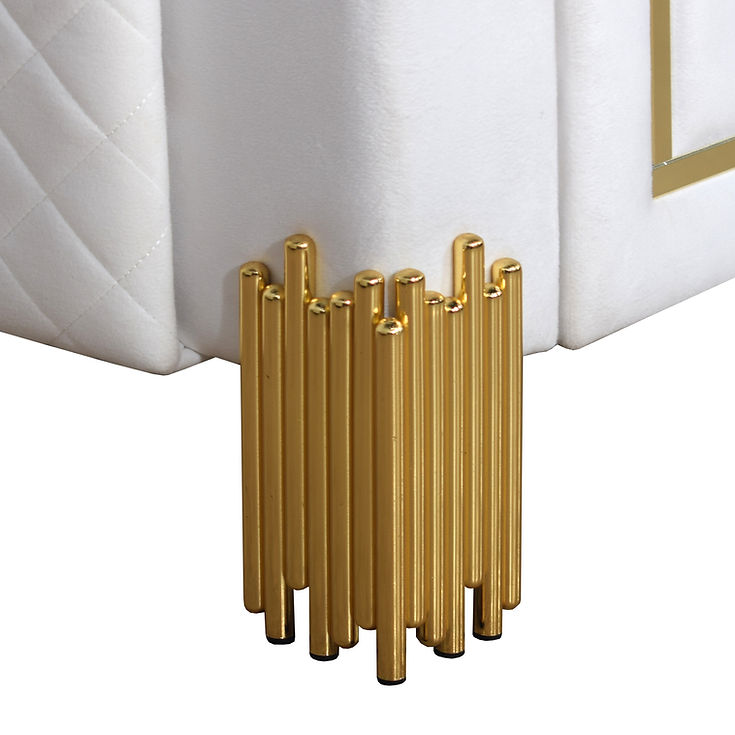 Glamor White Living Room Set by New Era Innovations at Eve Furniture