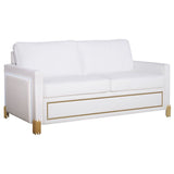 Glamor White Living Room Set by New Era Innovations at Eve Furniture