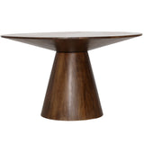 Carrera Dining Table, Medium Brown by Dovetail at Eve Furniture