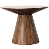 Carrera Dining Table, Medium Brown by Dovetail at Eve Furniture