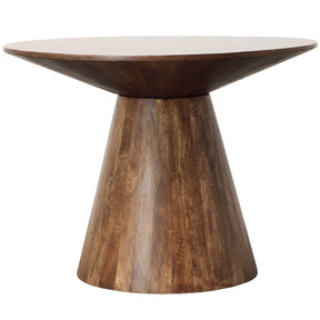 Carrera Dining Table, Medium Brown by Dovetail at Eve Furniture