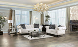 Antoinette White Loveseat