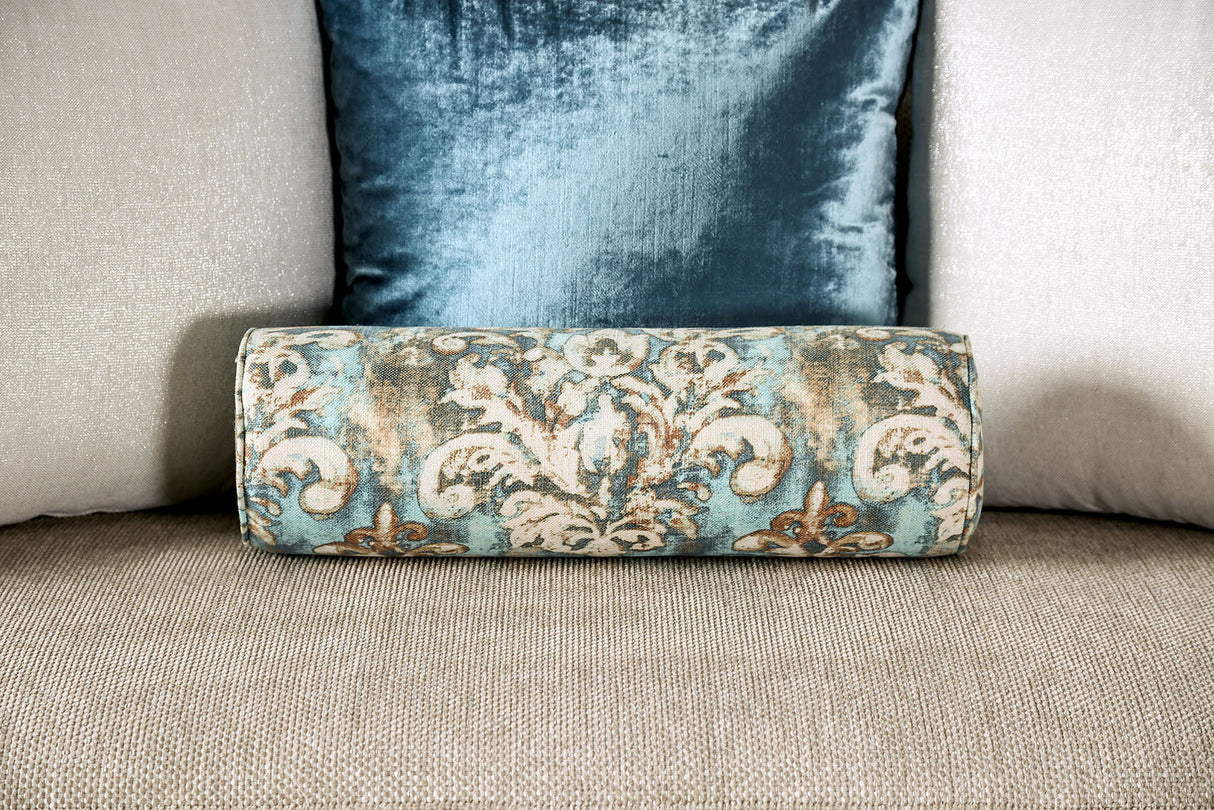 Catarina Beige/Teal Sofa