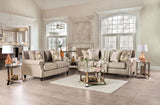 Briana Beige/Gold Sofa