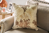 Briana Beige/Gold Loveseat