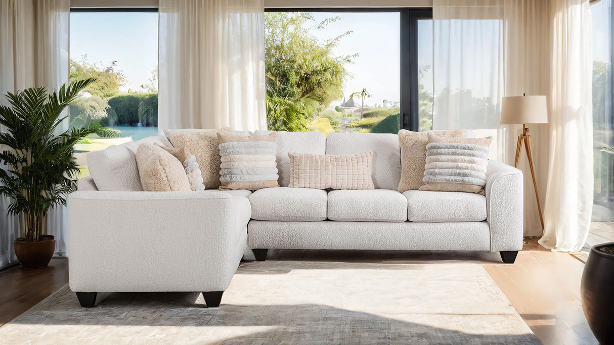 Iroquois Cream/Tan Sectional