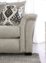 Belsize Light Taupe/Black Loveseat