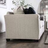 Belsize Light Taupe/Black Loveseat