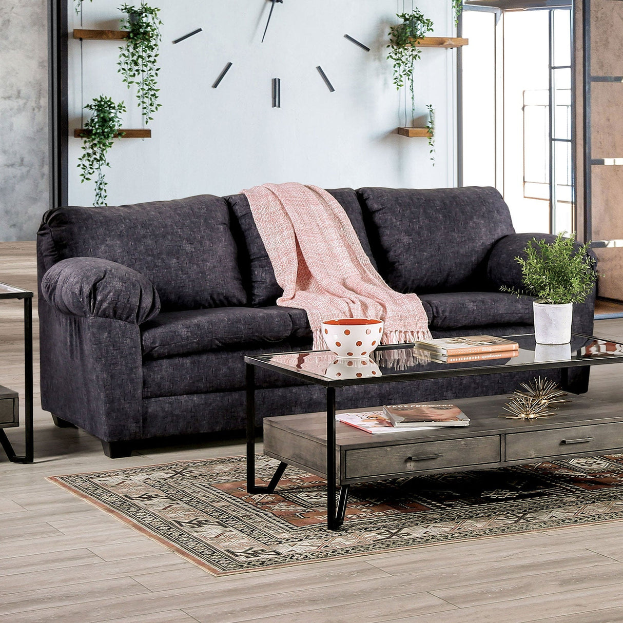 Keswick Charcoal Sofa