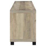 Sachin Rectangular TV Console with Glass Doors by Coaster at Eve Furniture