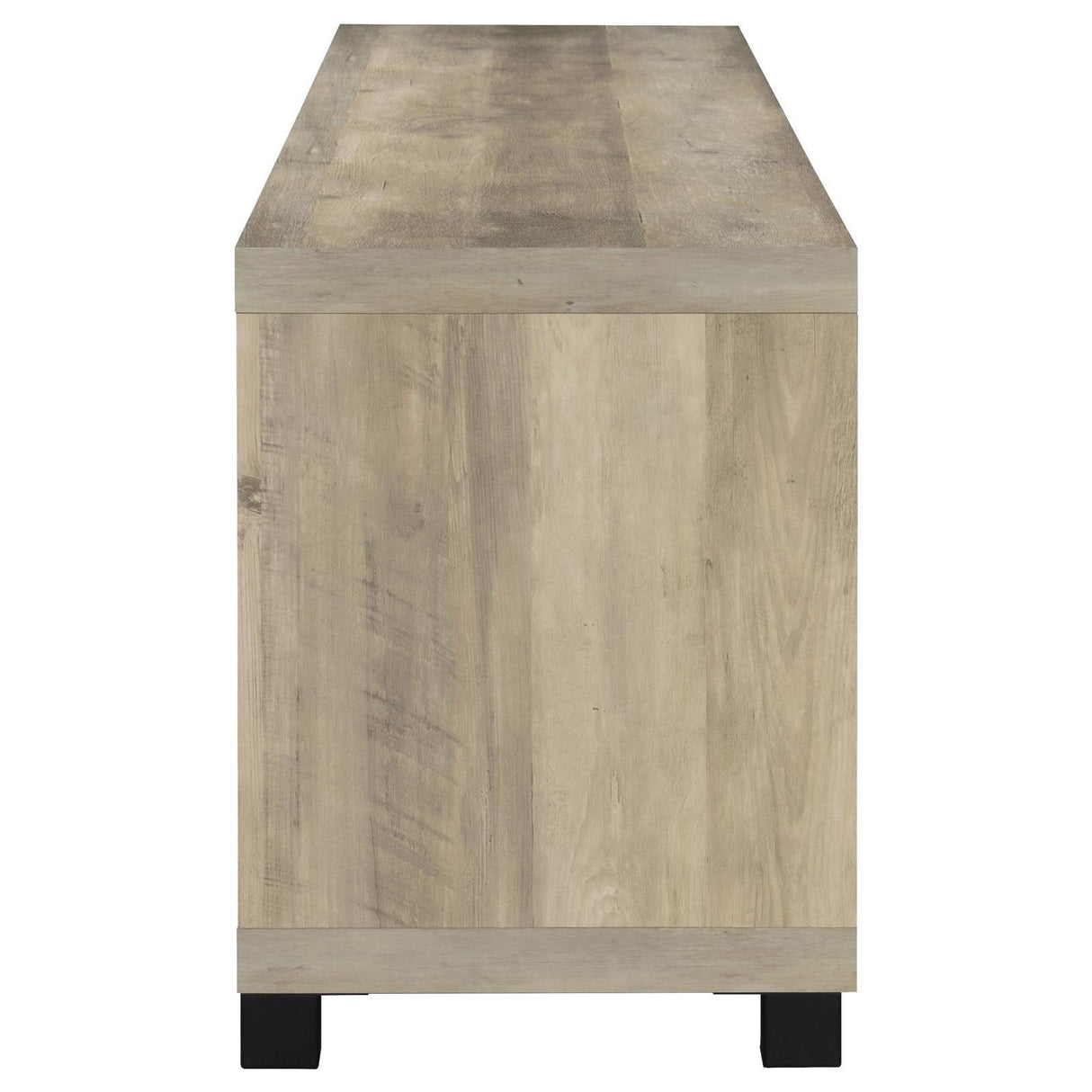 Sachin Rectangular TV Console with Glass Doors by Coaster at Eve Furniture