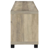 Sachin Rectangular TV Console with Glass Doors by Coaster at Eve Furniture