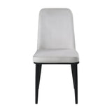 Salerno Beige/Black Faux Marble-Top Dining Table by Homelegance at Eve Furniture