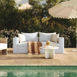 Salty Striped Outdoor Sofa by TOV Furniture at Eve Furniture