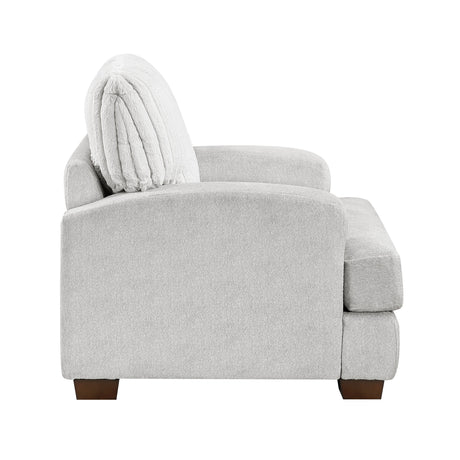 Santiago Light Gray Chair by Homelegance at Eve Furniture