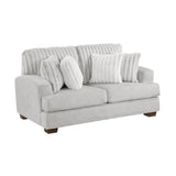 Santiago Light Gray Loveseat by Homelegance at Eve Furniture