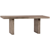 Santino Outdoor Dining Table, Dark Grey by Dovetail at Eve Furniture