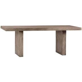 Santino Outdoor Dining Table, Dark Grey by Dovetail at Eve Furniture