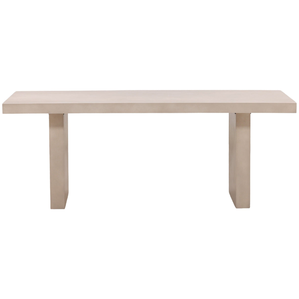 Santino Outdoor Dining Table, Sand by Dovetail at Eve Furniture