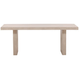 Santino Outdoor Dining Table, Sand by Dovetail at Eve Furniture