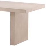 Santino Outdoor Dining Table, Sand by Dovetail at Eve Furniture