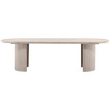 Sarai Dining Table, Light Grey by Dovetail at Eve Furniture