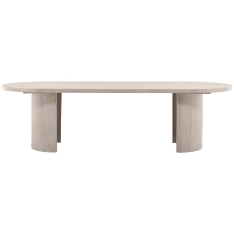 Sarai Dining Table, Light Grey by Dovetail at Eve Furniture
