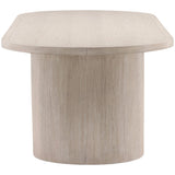 Sarai Dining Table, Light Grey by Dovetail at Eve Furniture