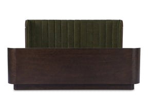 Scarlette Cedar Green Queen Bed by Moe's Home at Eve Furniture