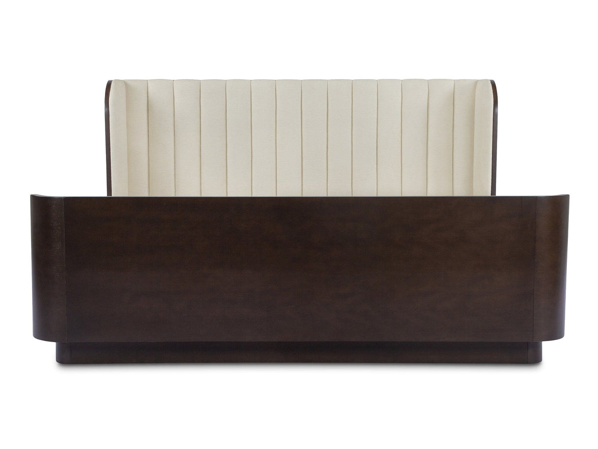 Scarlette Cream King Bed by Moe's Home at Eve Furniture