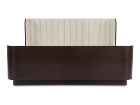 Scarlette Cream King Bed by Moe's Home at Eve Furniture