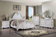 Francione White 4-Piece Queen Bedroom Set by Furniture of America at Eve Furniture