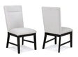 Sebastian Dove Dining Chair, Set of 2 by Crown Mark at Eve Furniture
